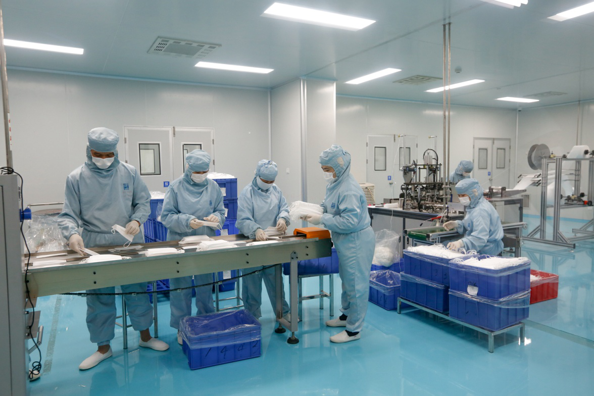 康芝药业口罩生产线预计将达15条正积极筹备口罩欧盟认证