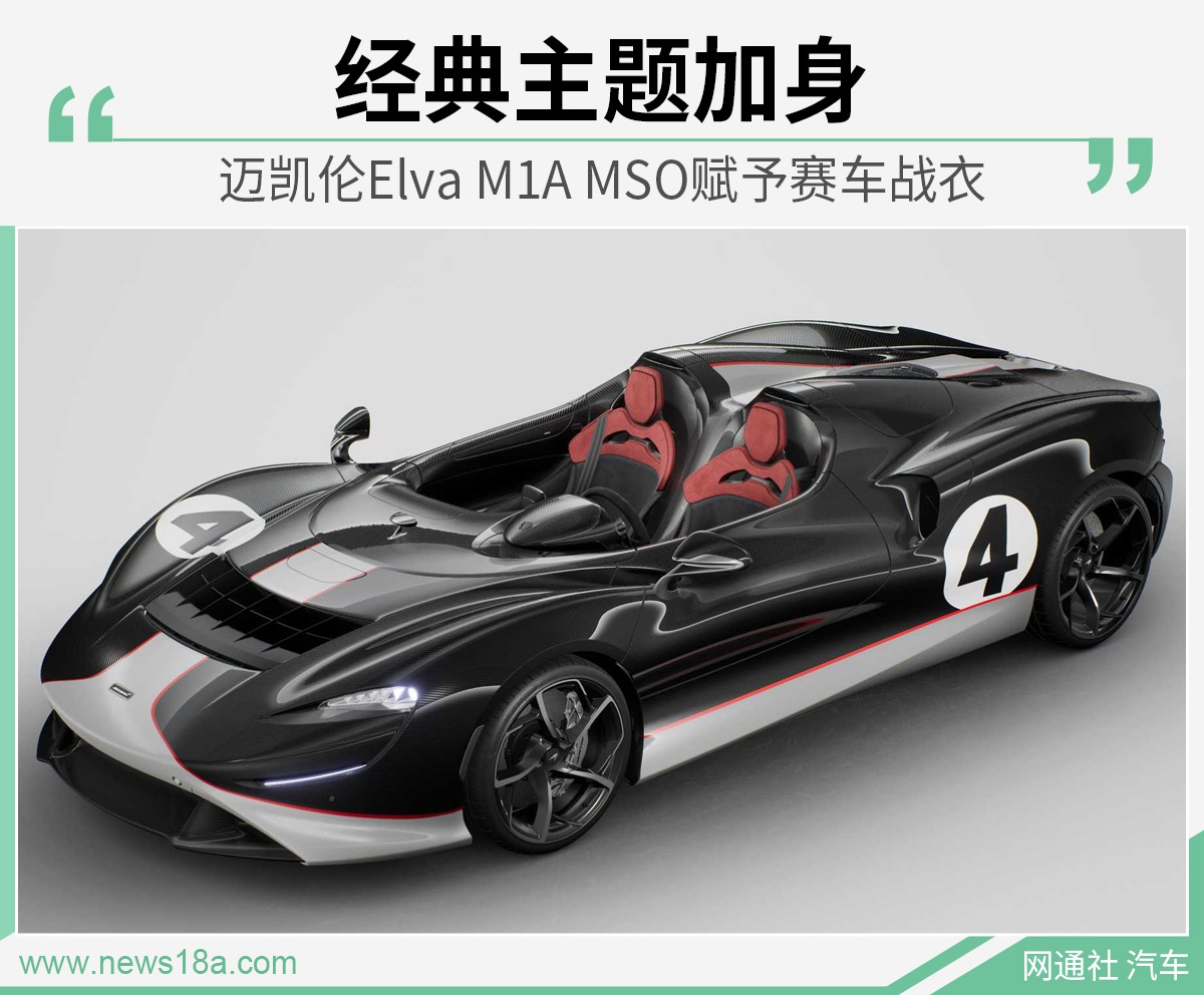 追溯经典！ 曝迈凯伦Elva M1A MSO车型官图