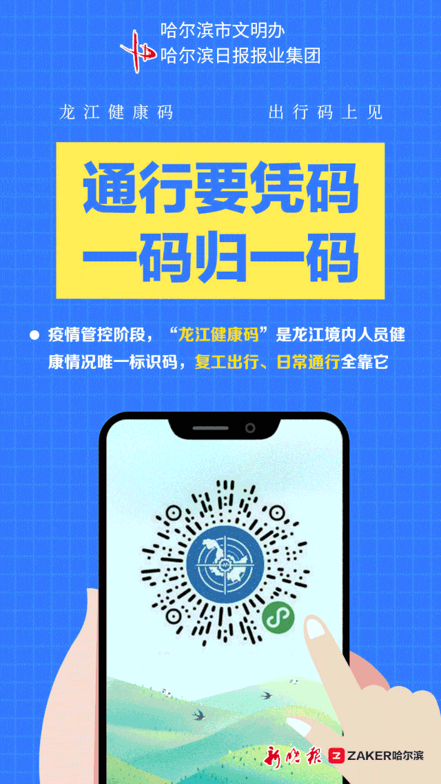 你关心的"健康码"问题都在这儿3 月 13 日,在黑龙江省新型冠状病毒