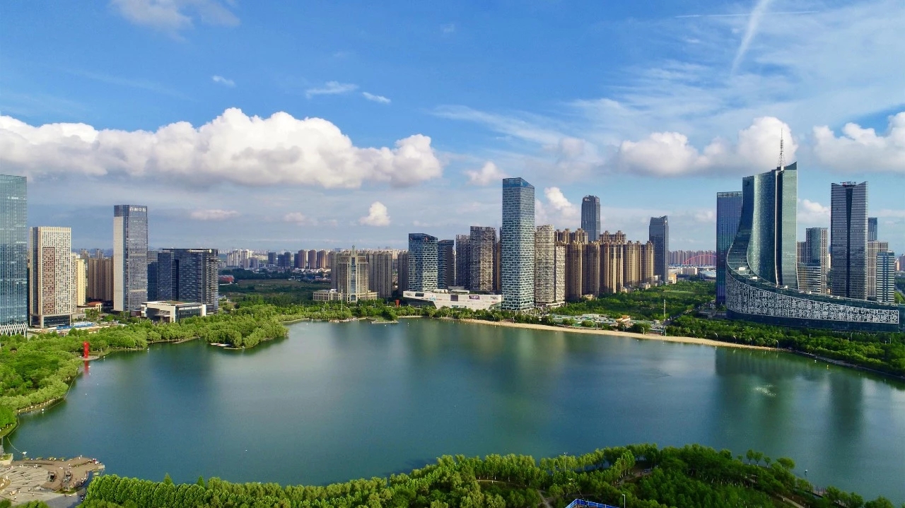 合肥天鹅湖&nbsp; &nbsp;合肥日报&nbsp; 图