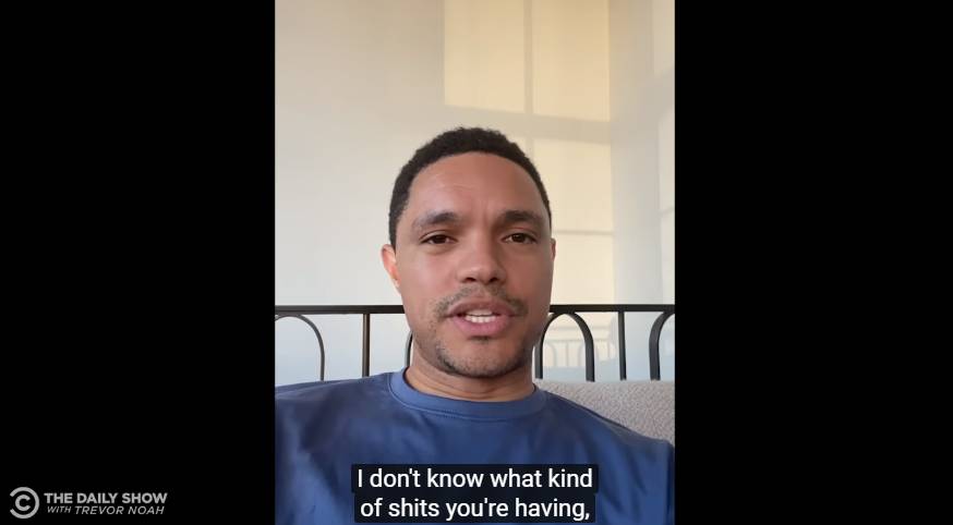 美国小崔:《每日秀》停播一周 请不要囤东西引起恐慌