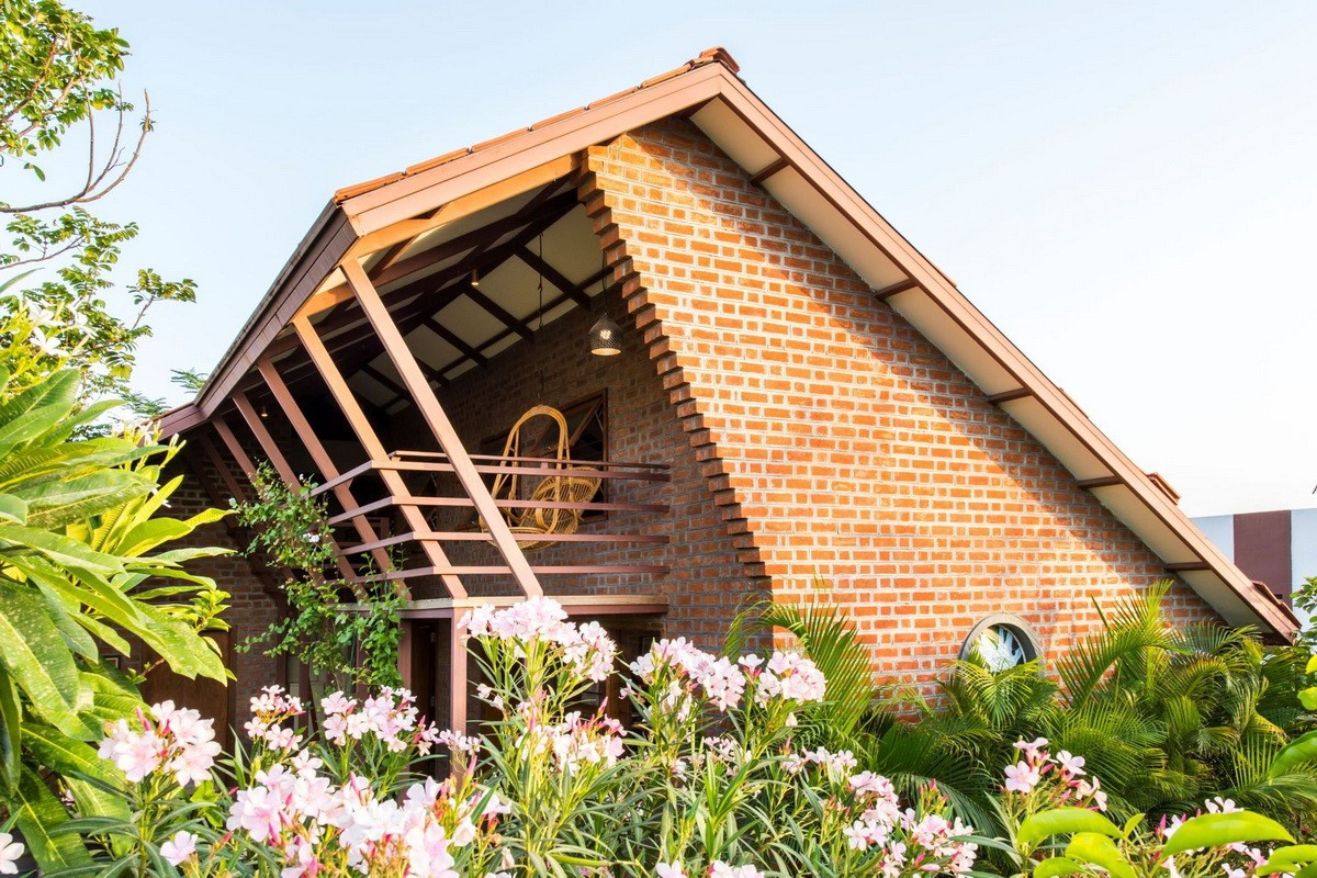 恬静的花园度假屋——印度住宅"palasvada"