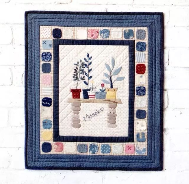 20款拼布作品,看着非常温暖朴素,温馨可爱