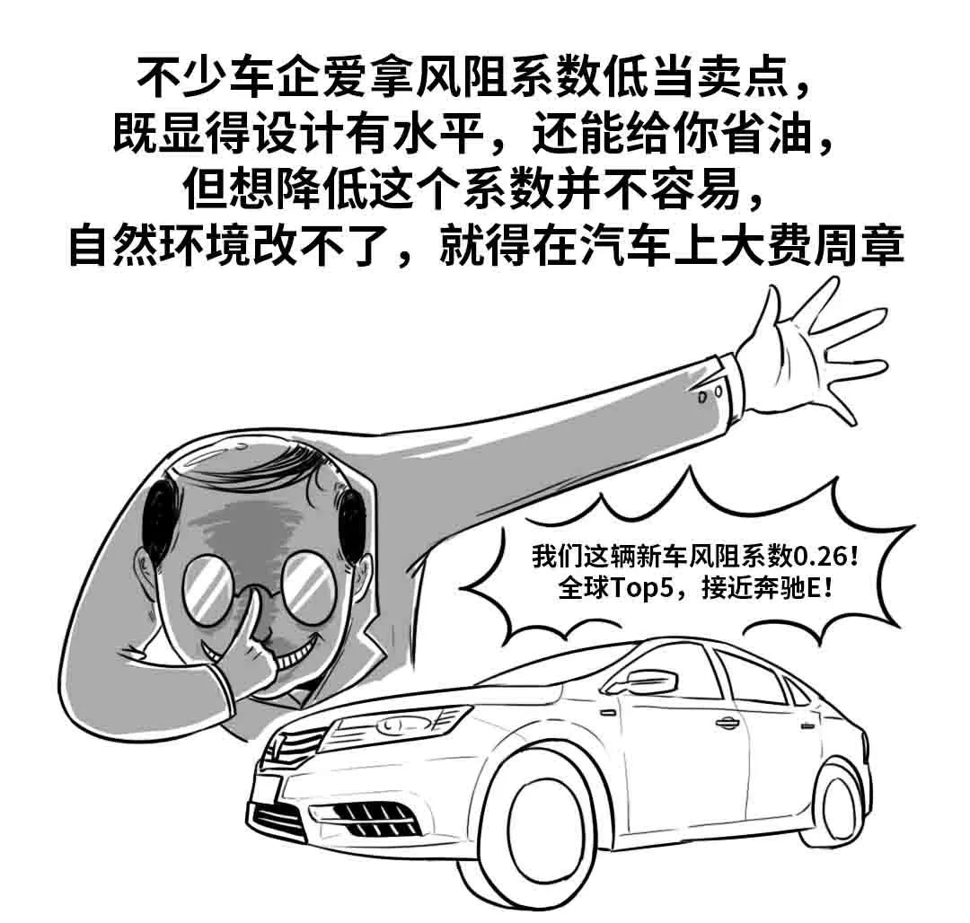 一张图告诉你风阻系数是不是越低越省油？