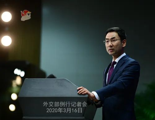 耿爽:请说这话的人不要戴中国制造的口罩