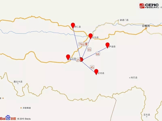 定日县5.9级地震 共313户房屋受损