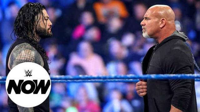 wwe战神高柏与罗曼签订比赛合约,两人擂台疯狂对峙!