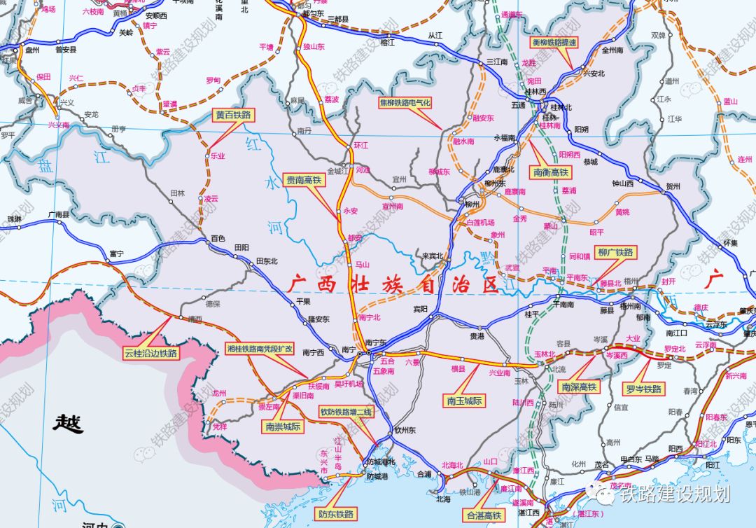 广西将新建到湖南的高铁,时速350公里!|高铁|高速铁路_新浪新闻