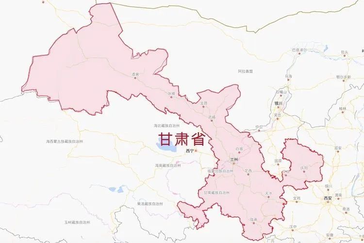 甘肃,一个被面条拉长的的省份