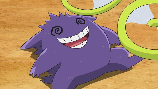 小智参赛 耿鬼对战初登场