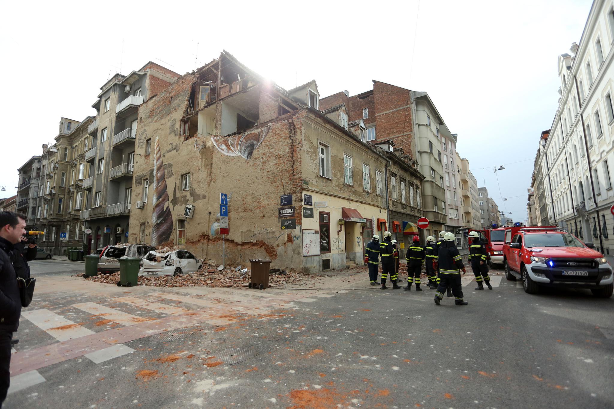 克罗地亚首都以北发生5.3级地震