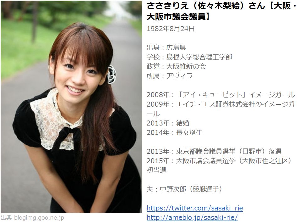 小百合·众议院议员·维新党齐藤里惠·北区议会议员·曾是银座高级