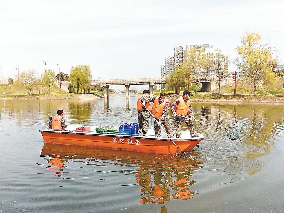 保护河道水质