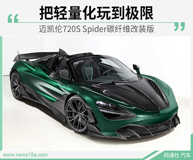 在极致之上再次极致 迈凯伦720S Spider改装版