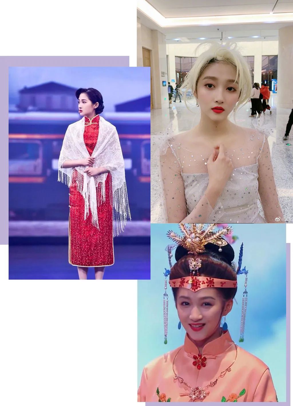 关晓彤郑爽同框对比差距也太大了吧