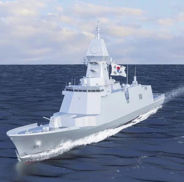 据悉ffx-iii型护卫舰是在其已有的大邱级护卫舰的基础上进行修改的,也