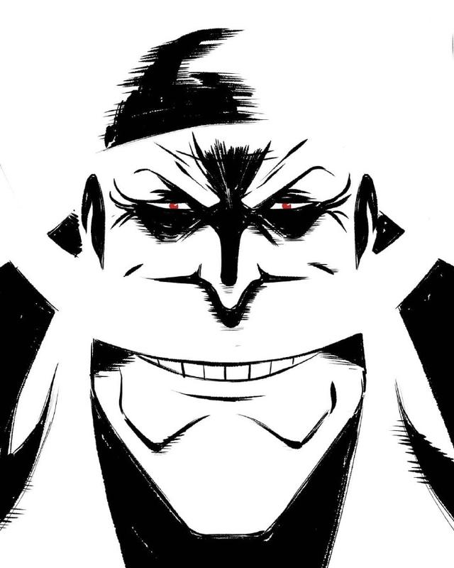 海贼王黑白头像:路飞怒目圆睁,香克斯严阵以待!