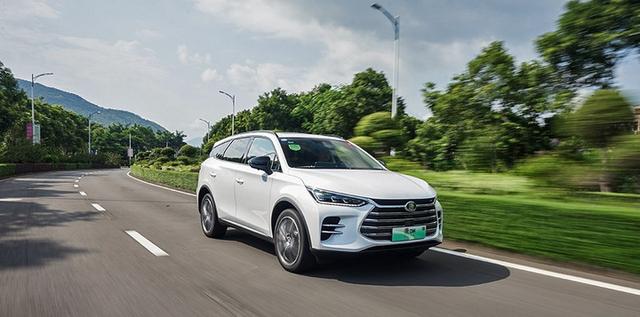 里程别焦虑！20万左右新能源中型SUV 经济省油外观又好看