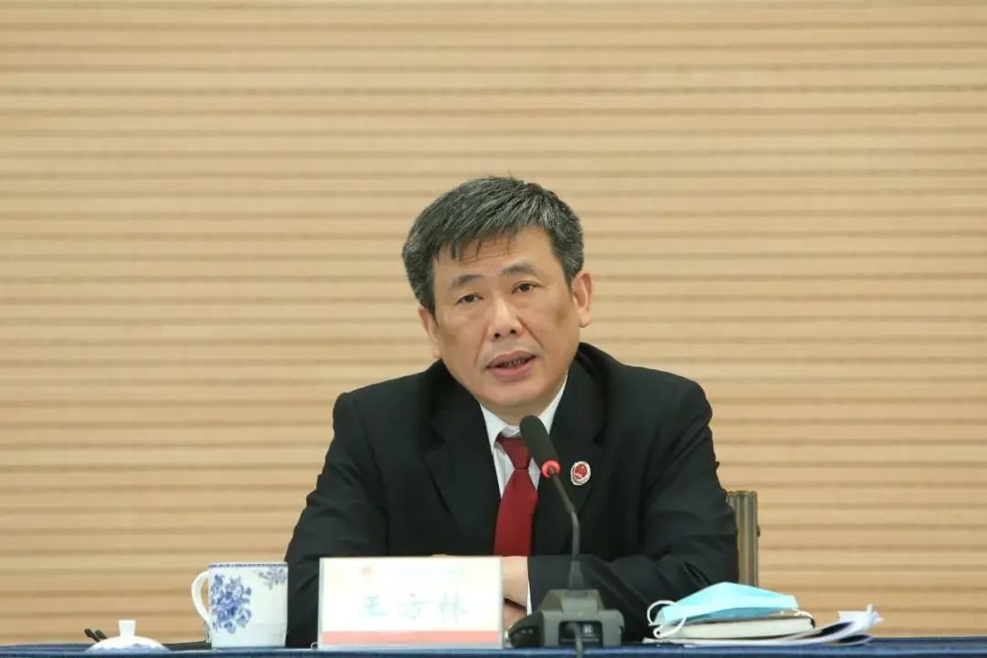 省检察院党组副书记,副检察长王方林对加快推进两项工作提出具体要求