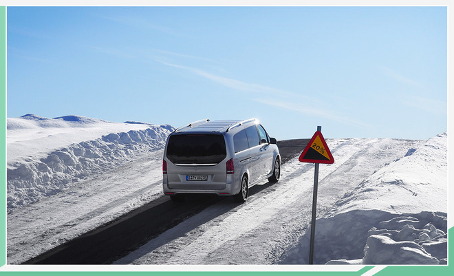 梅赛德斯-奔驰EQV完成冰雪测试 有望下半年上市