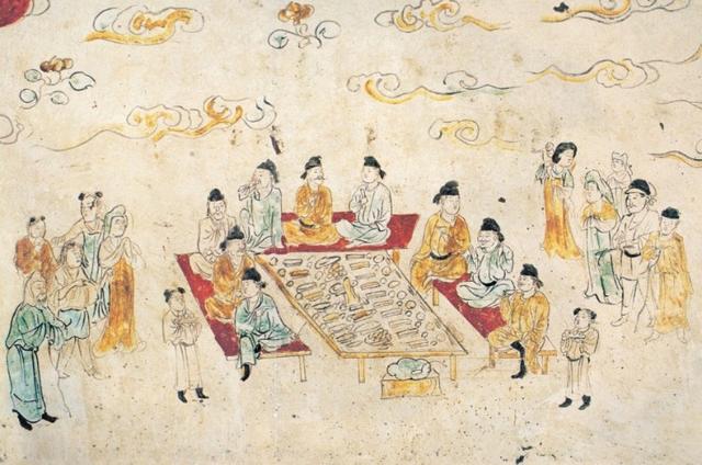 夜读｜建议分餐制进食：中国人餐桌上的分与合|唐代_新浪新闻
