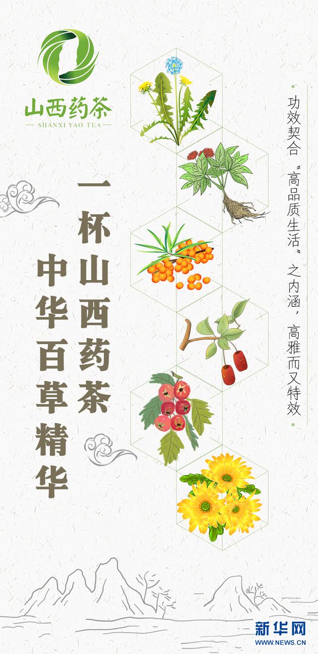 山西药茶妙在何处四张海报带你秒懂