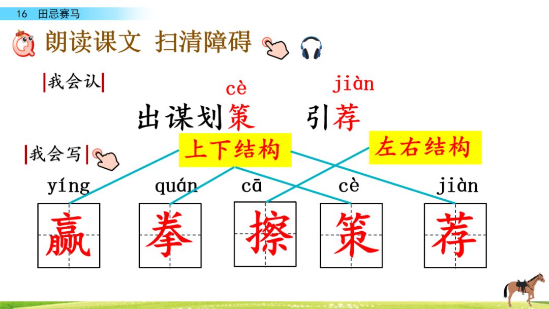 【微课堂】统编语文五年级下册第16课《田忌赛马》图文解读 教学视频