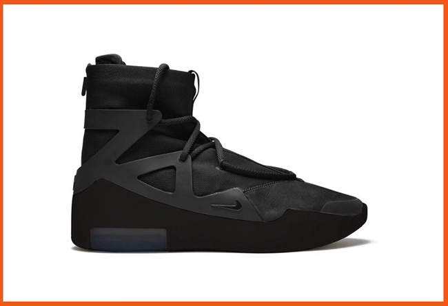 全新黑魂配色 nike air fear of god 1 下月发售!浓郁高街街头气质!
