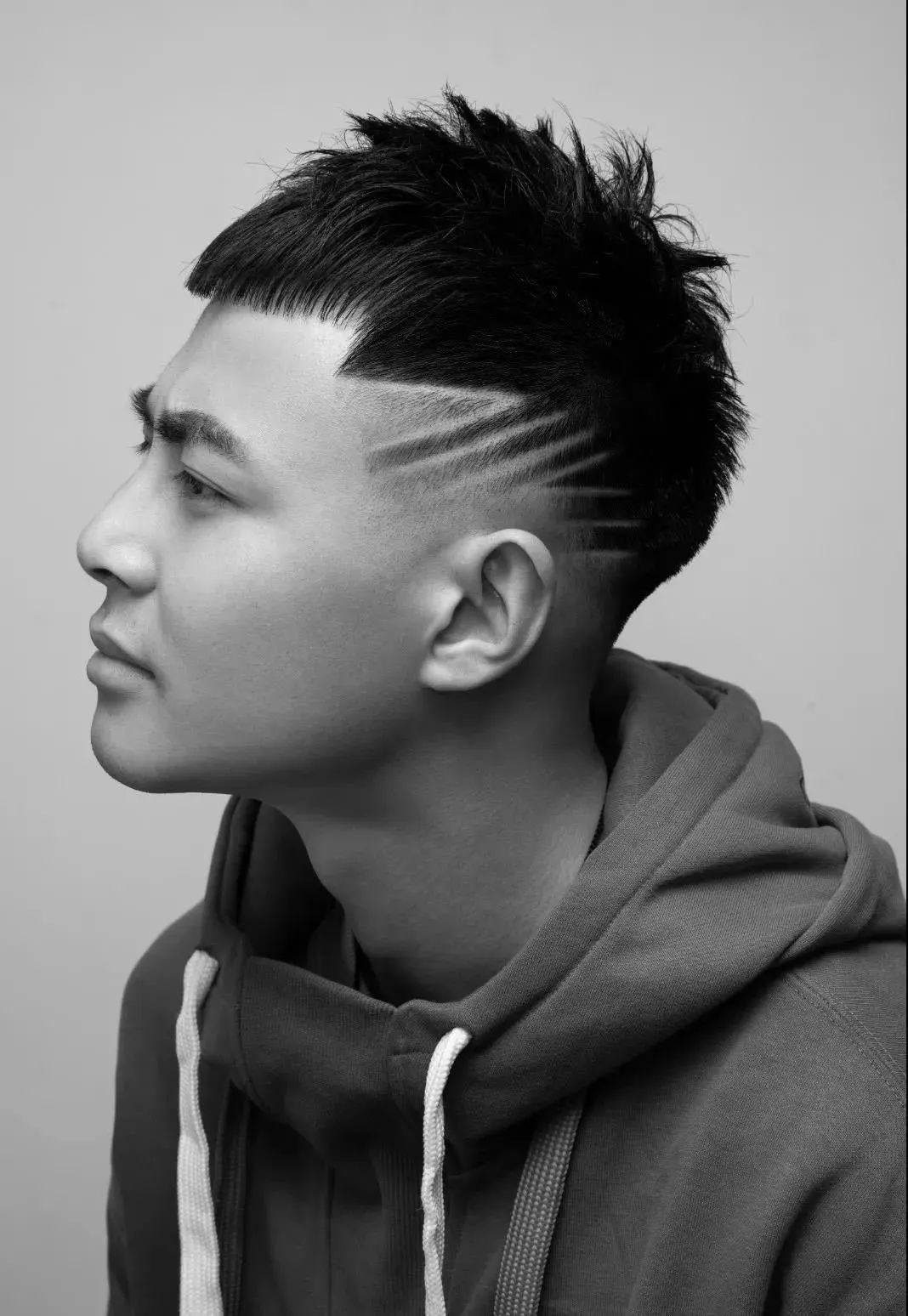 daniel67最新男士课程渐变油头专业男士发型雕刻