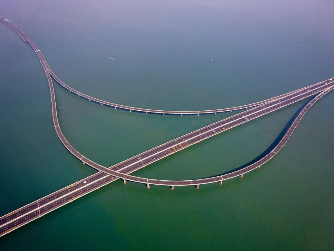 青岛胶州湾大桥胶州连线今日开通!快来看看大桥雄姿