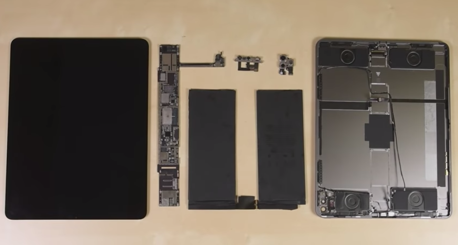 ipadpro2020拆解a12z和a12x本是同根生