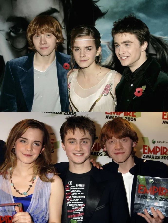 一起长大的格兰芬多三小只!太美好了我好爱!