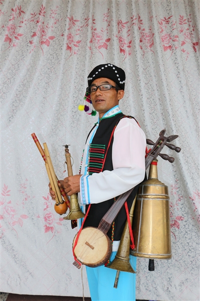 阿福有布朗族器乐的知音人魅力与传承