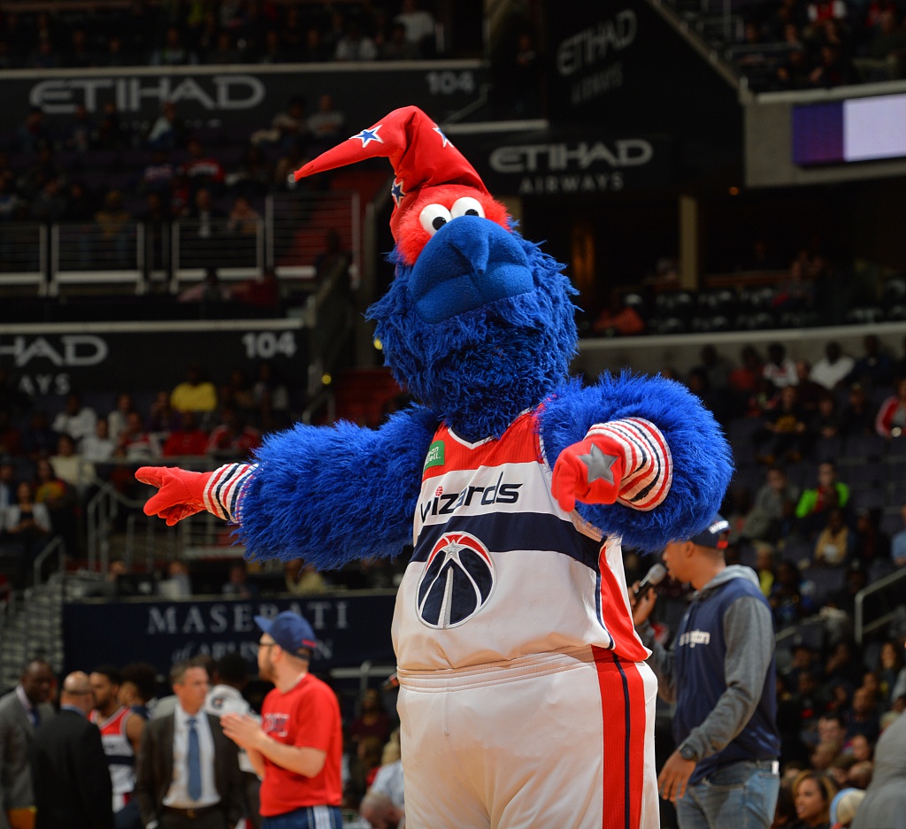 nba吉祥物图鉴奇才队巫师