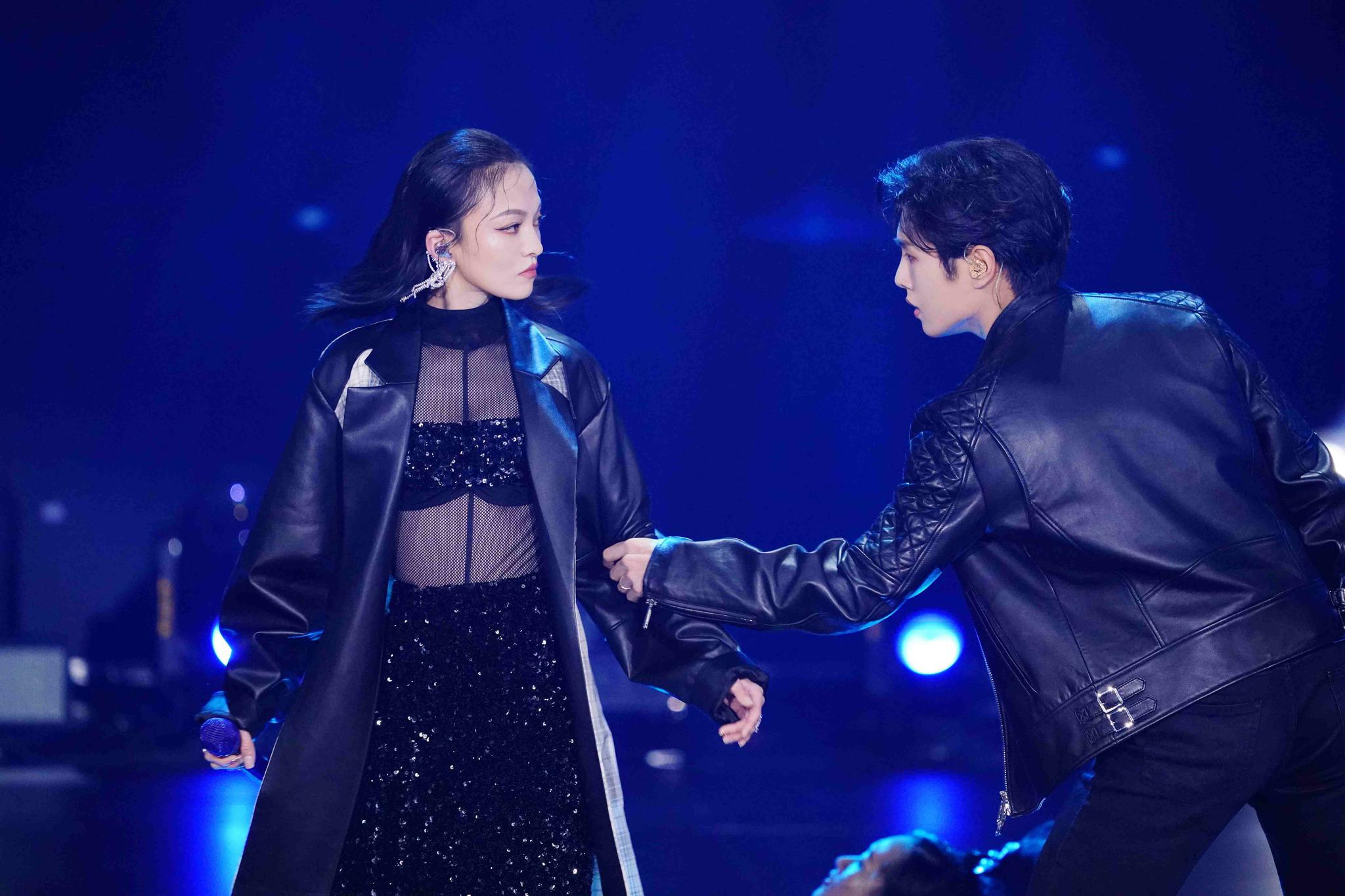 张韶涵和李汶翰合作.图片来自网络