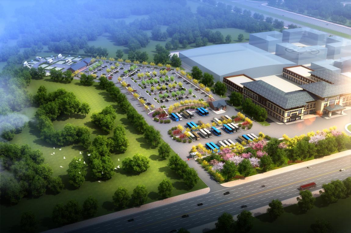 六鼎山文化旅游区生态停车场二期项目预计年底前完工并投入使用