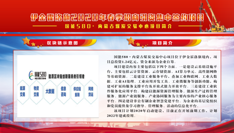 今天，伊金霍洛旗14个项目集中签约！10个项目集中开工！