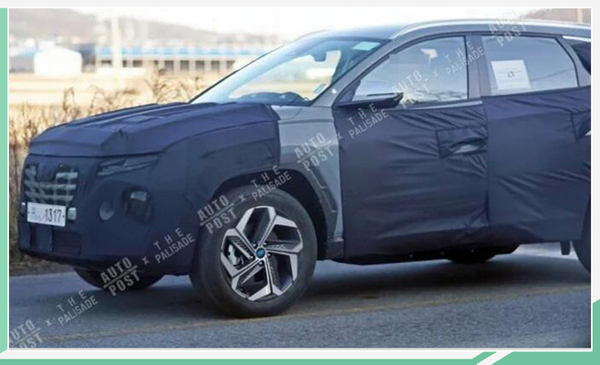 或本月亮相/首搭混动系统 现代全新途胜谍照曝光