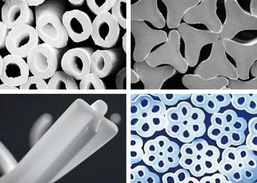 这种中空异形纤维,由于空腔内部储存有空气,因此保暖性很优秀.