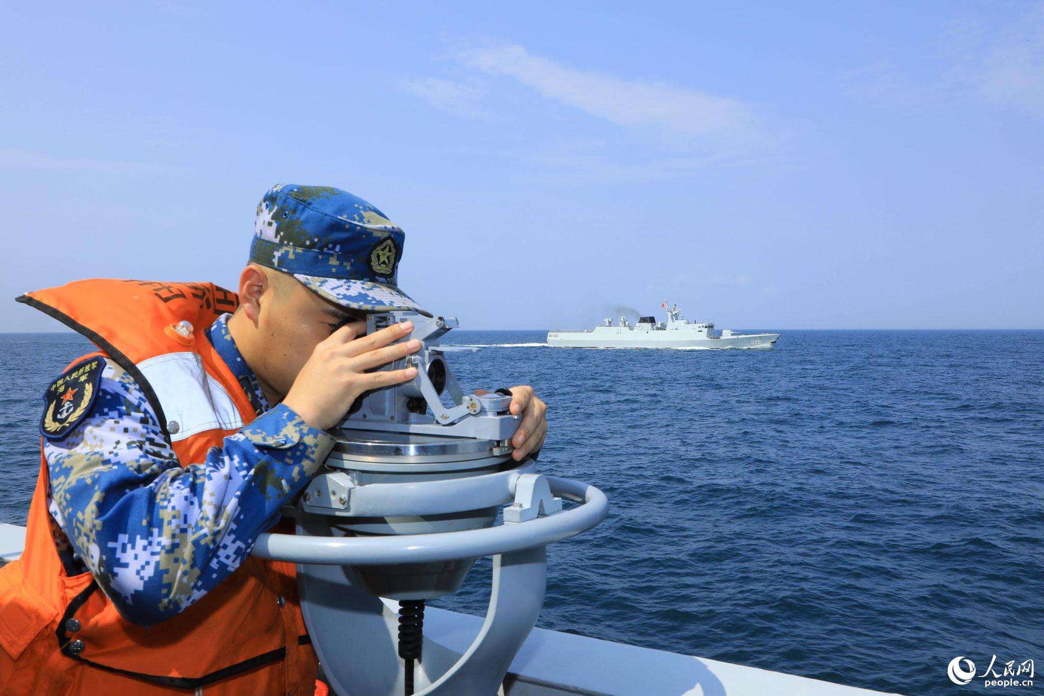 南部战区海军舰艇编队实战化训练考核检验作战能力