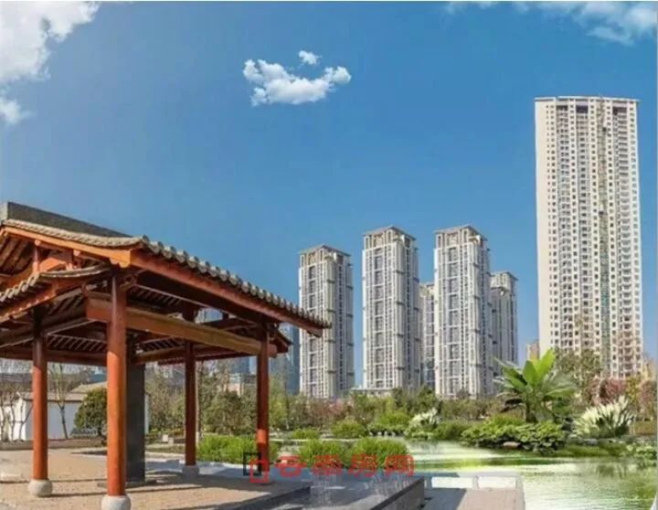 俊发城除了名校,其他配套也很强大(图为从闻一多公园看俊发城)俊发城