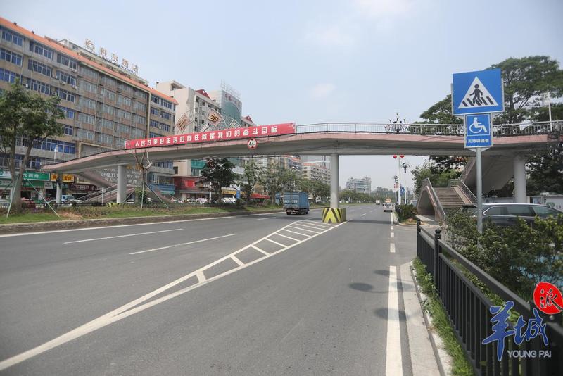 黄埔东路沙步天桥现状