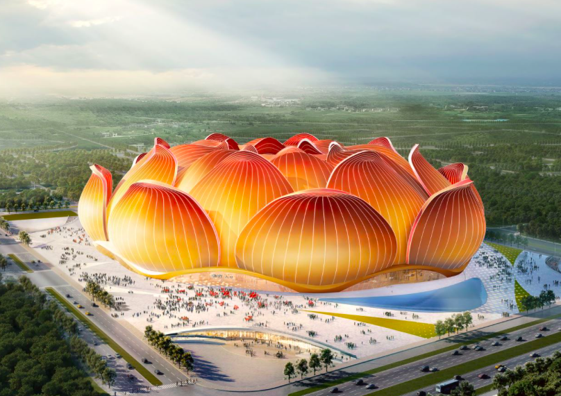 广州恒大十万人足球场开工