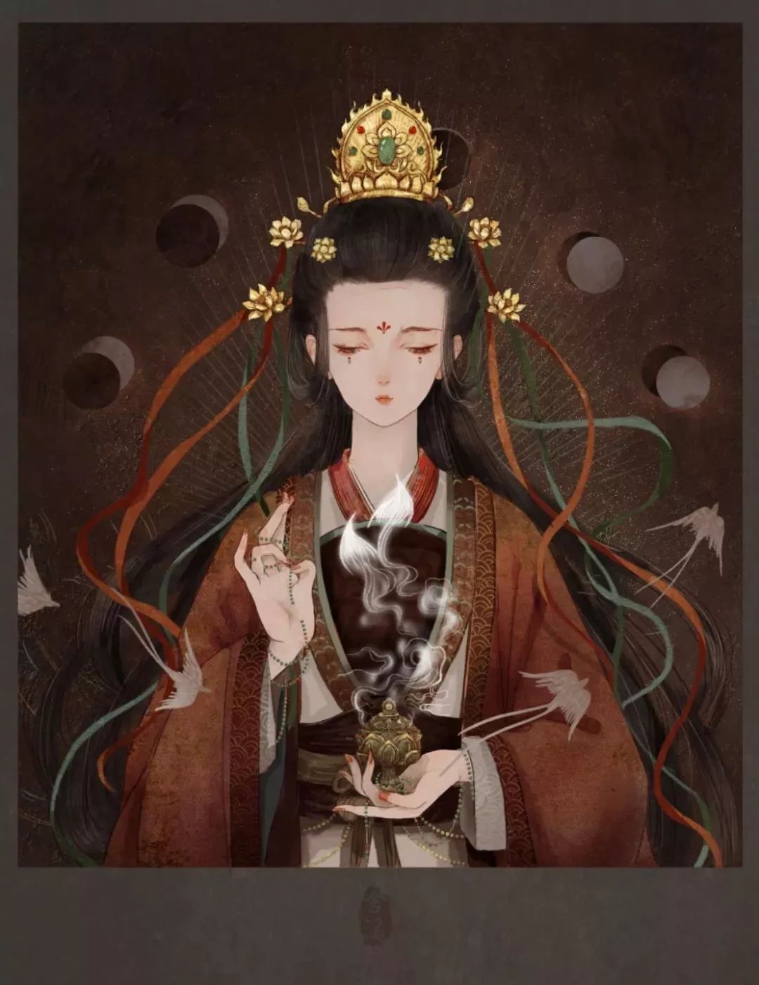 27岁美女画家,神仙画风一夜圈粉63w!网友惊艳:你这是吃了仙丹?