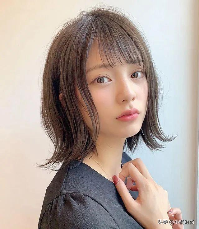 2020年趋势发型范本锁骨长发精灵短发少女感十足