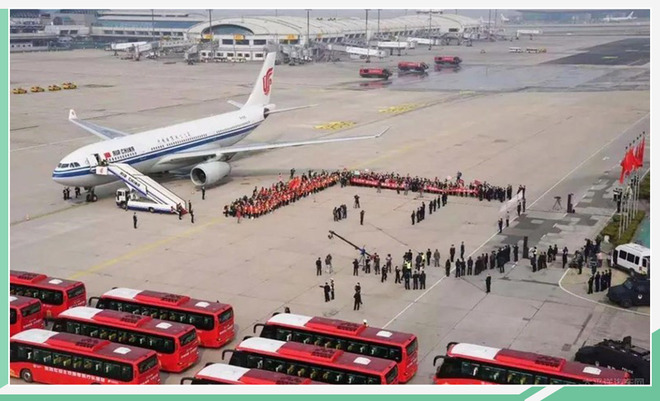 保驾护航 北汽车队护送北京市援鄂医疗队回家