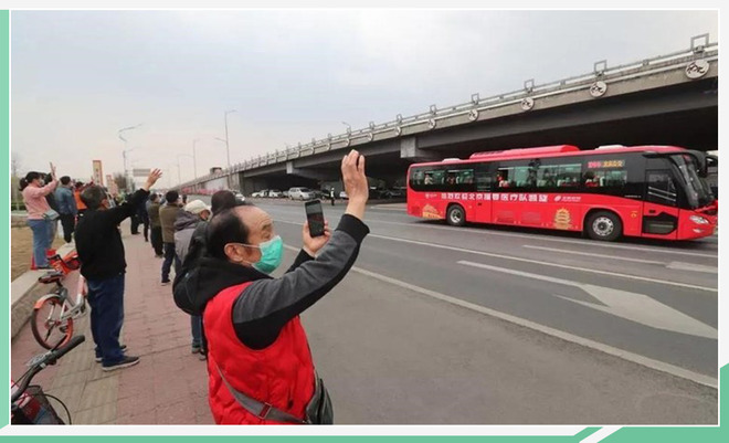 保驾护航 北汽车队护送北京市援鄂医疗队回家