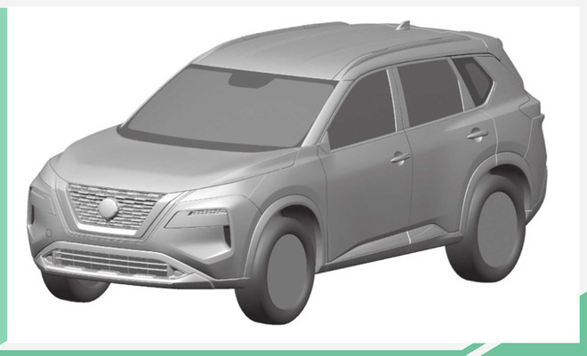 外观变化较大/或将明年入华 日产全新奇骏专利图曝光