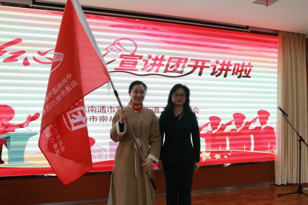 弘扬老兵精神 南通新城桥街道"红心连"宣讲团开讲啦!