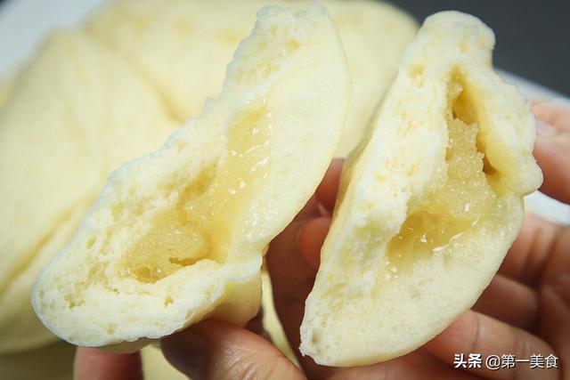 三角白糖包北方家家户户都会的面食暄软不流糖甜到心尖上